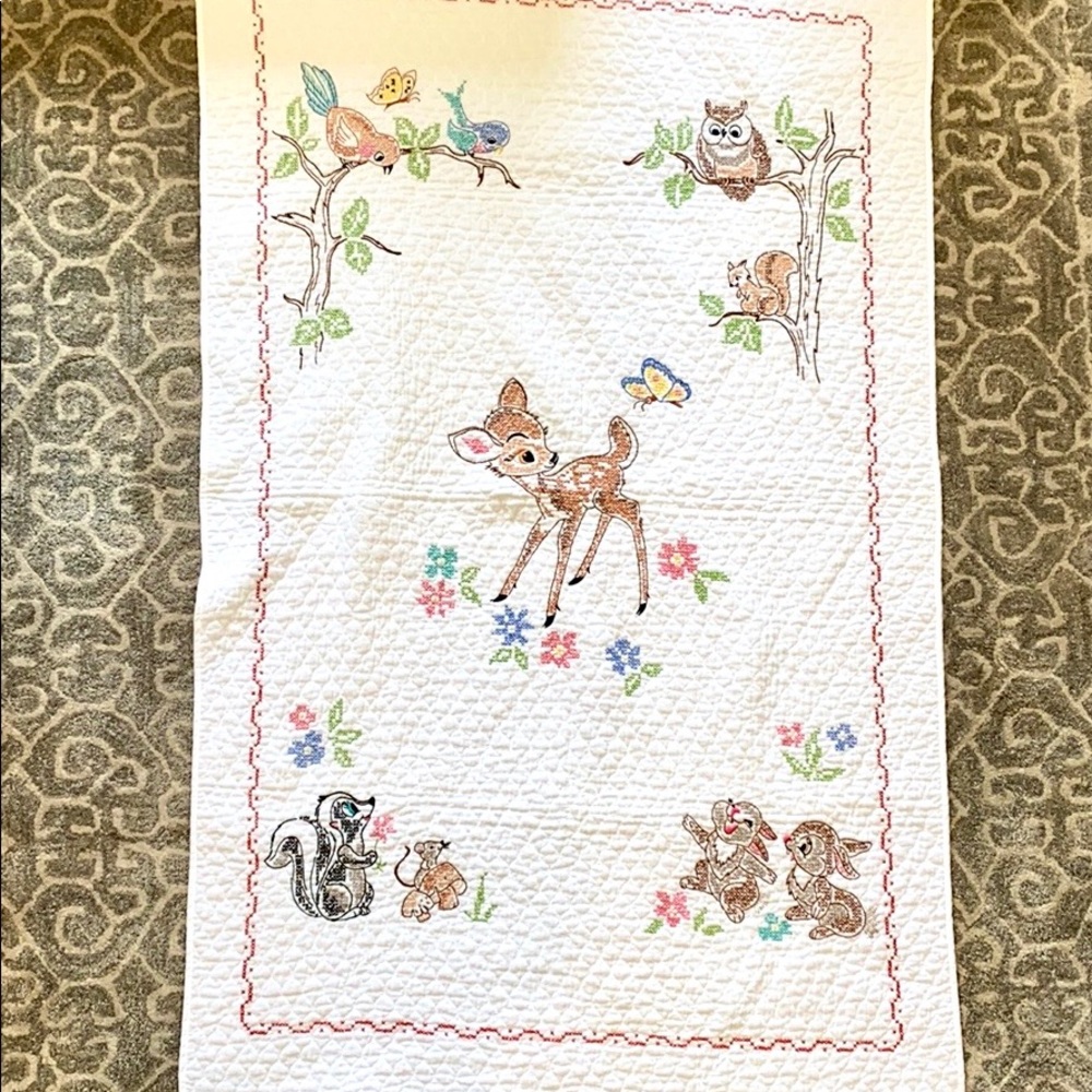 BAMBI DISNEY Bambi Paragon Needlecraft HANDMADE !